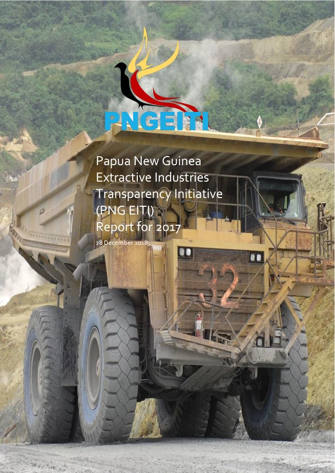 2017 PNGEITI Country Report